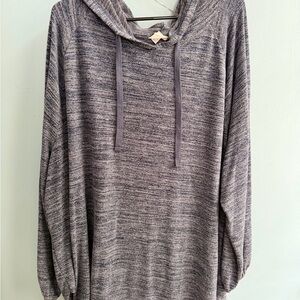 Gray Hooded Sweater
